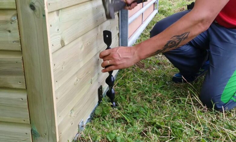 How to Anchor a Garden Shed to the Ground